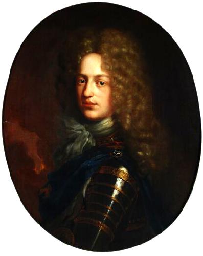WERFF, Pieter van der Portrait of Philipp Wilhelm August von der Pfalz oil painting image